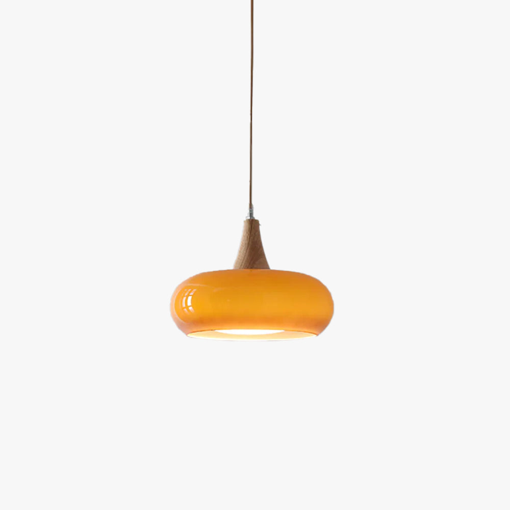Nordic Glass Pendant Light – Bauhaus Style Ceiling Lamp