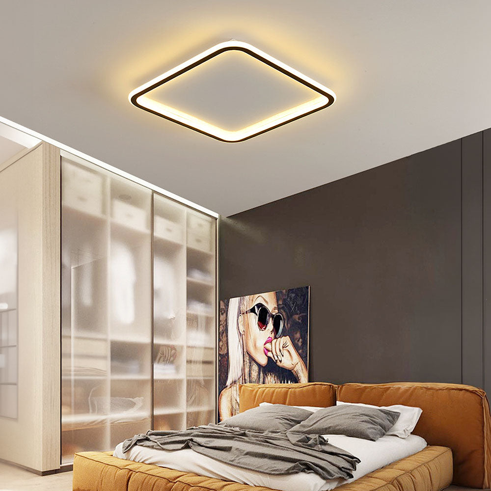 Modern LED Square Ceiling Light | Nordic Flush Mount Lamp