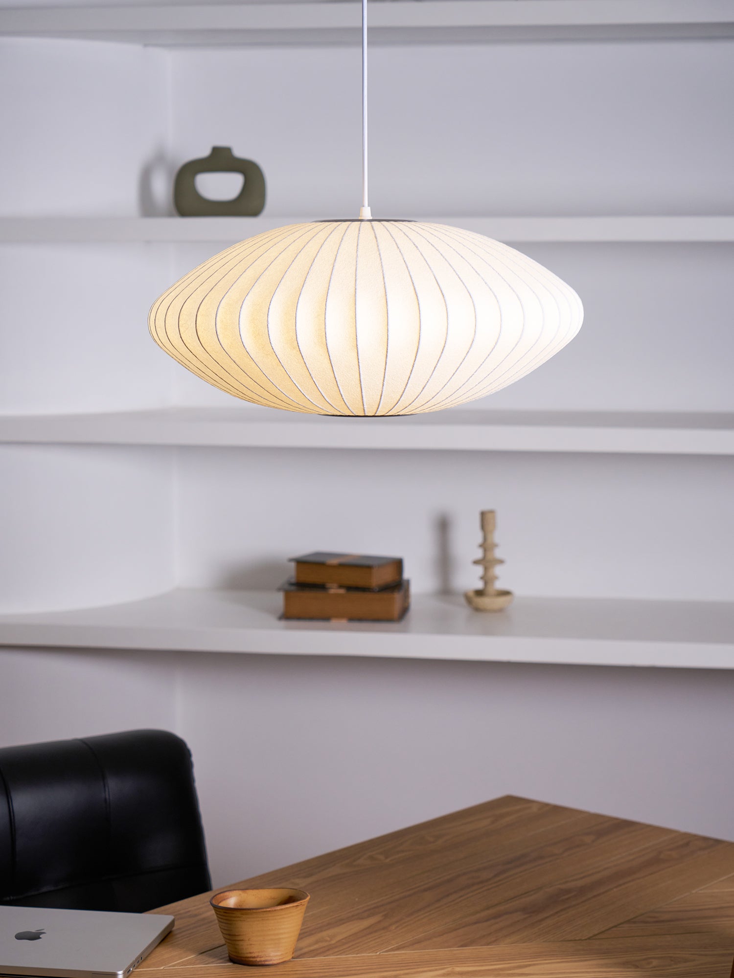 Modern Mulberry Fabric Bubble Chandelier – Hallway Decorative Pendant Lamp