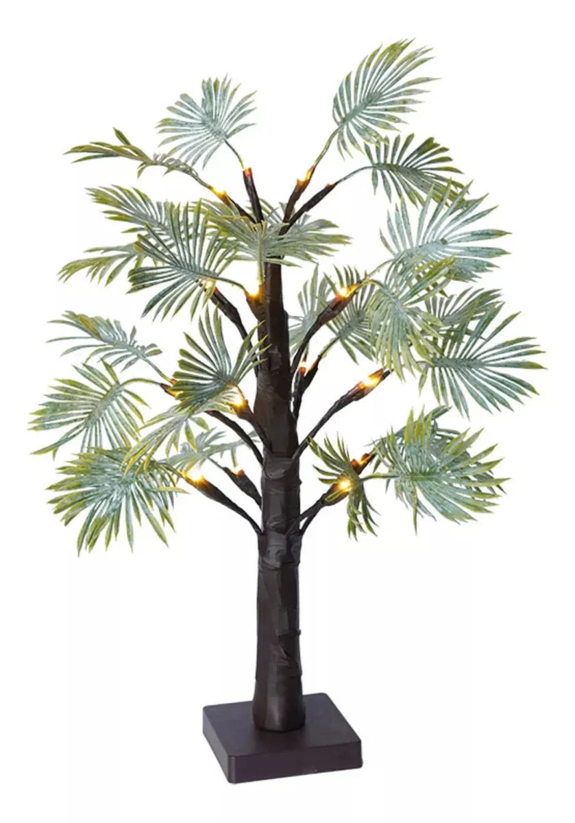 Tropical Palm Leaf LED Table Lights