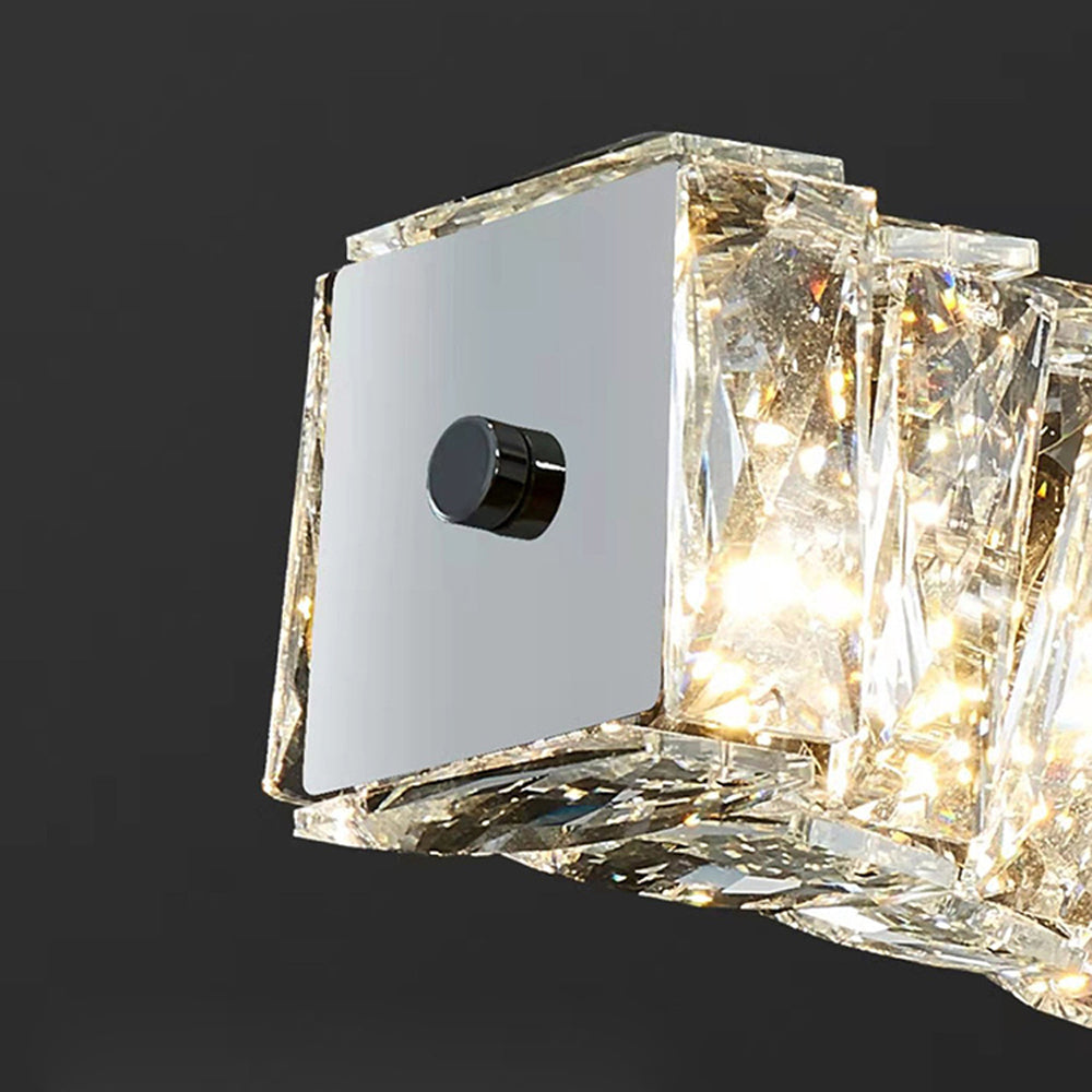 LED Crystal Pendant Light – Sleek Contemporary Design