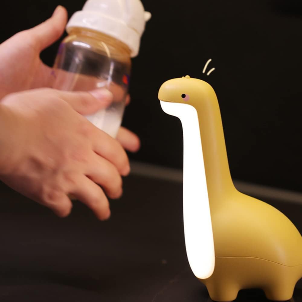Soft Glow Dinosaur Nightlight – Rechargeable Bedside Light