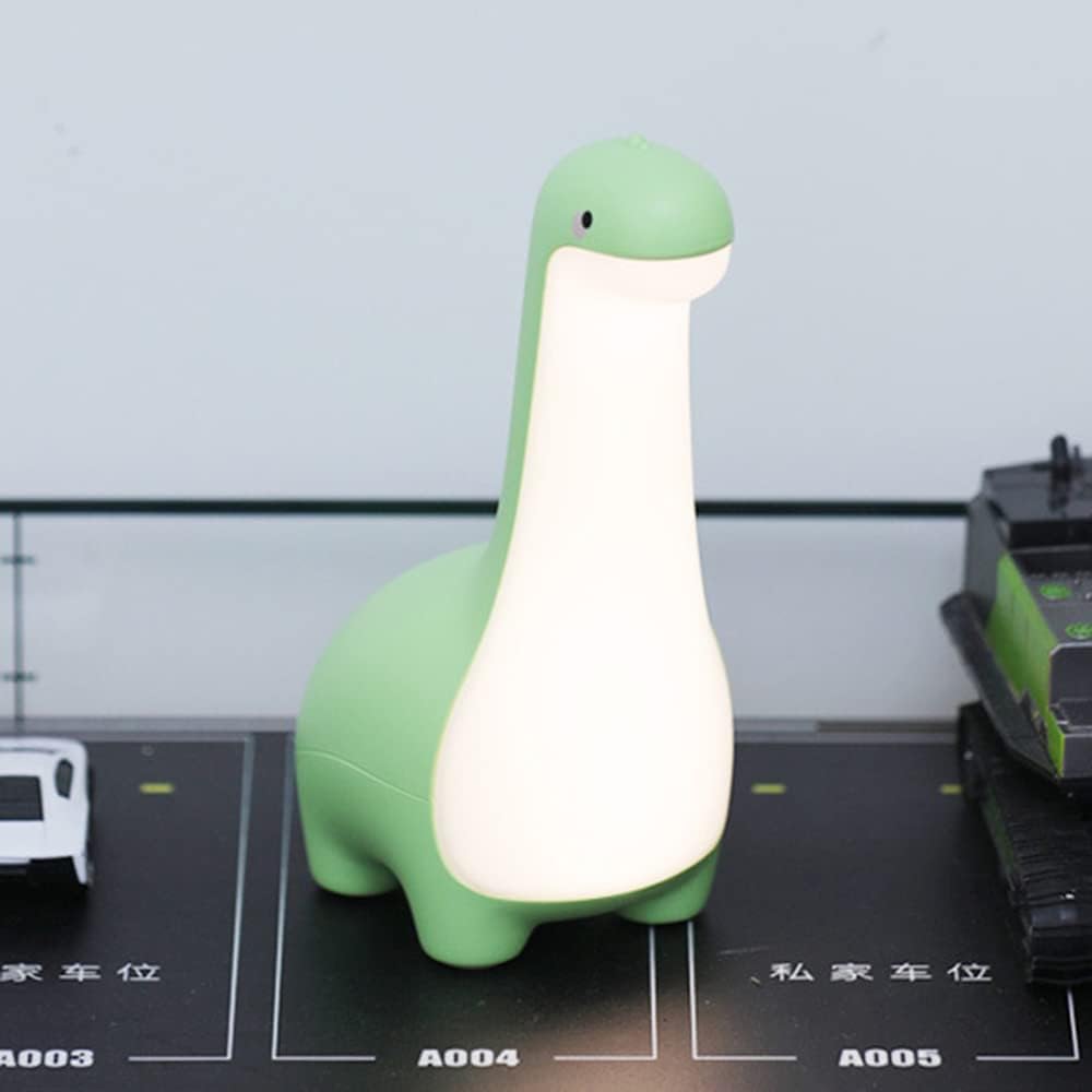 Soft Glow Dinosaur Nightlight – Rechargeable Bedside Light