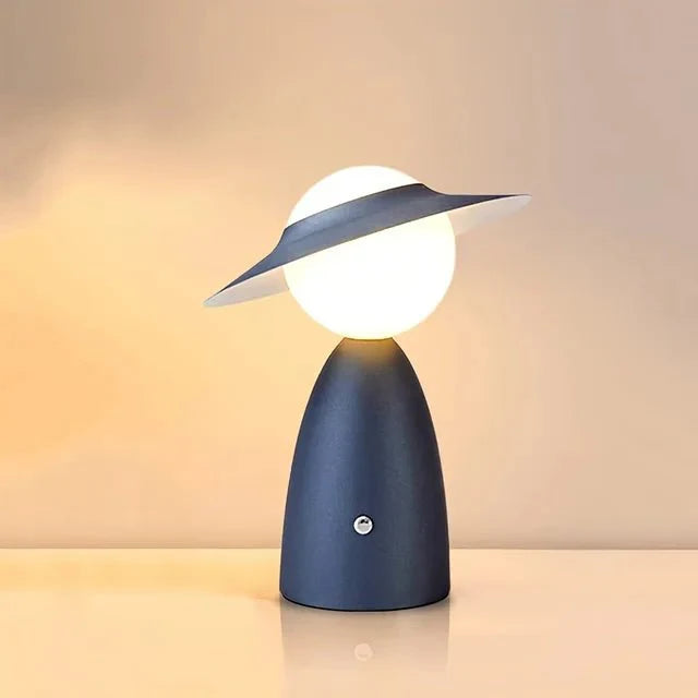 Wireless Charging Desk Lamp | Saturn-Shape Table Lamp