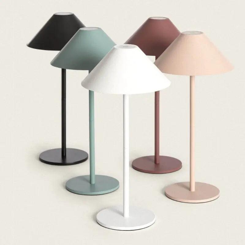 Rechargeable Wireless Table Lamp – Touch Control Minimalist Lighting
