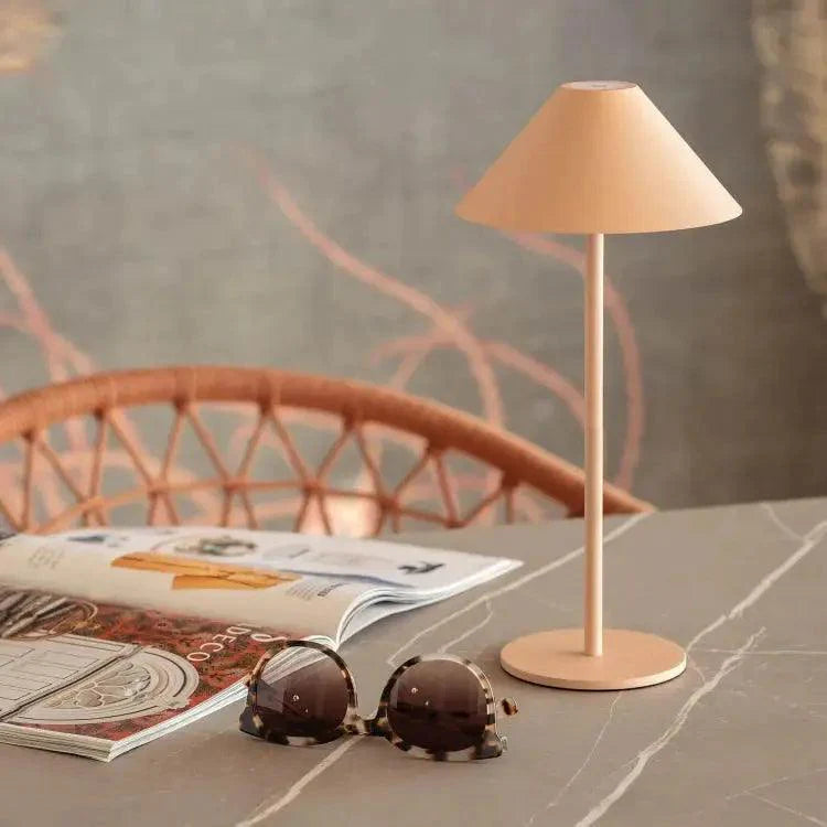 Rechargeable Wireless Table Lamp – Touch Control Minimalist Lighting