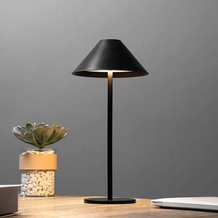 Rechargeable Wireless Table Lamp – Touch Control Minimalist Lighting