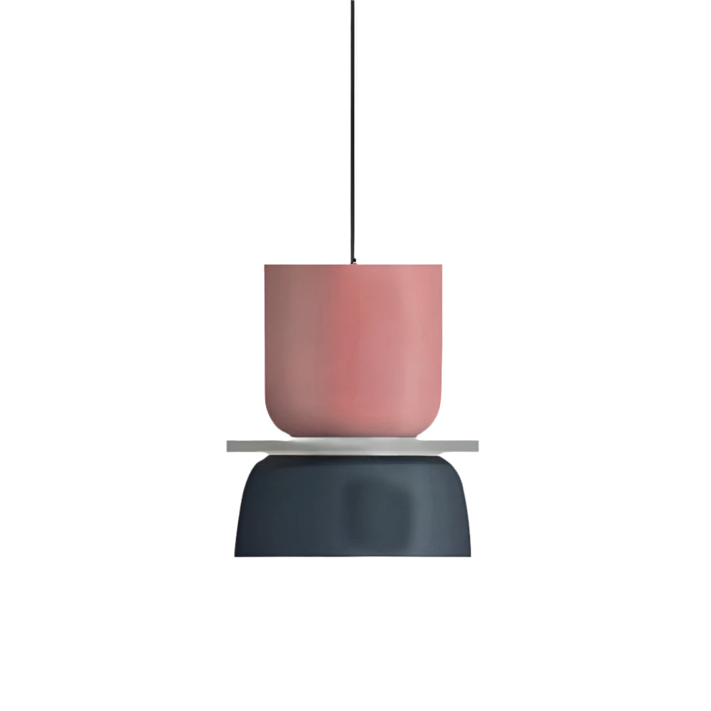 Bowl Shape Pendant Light | Block Colour