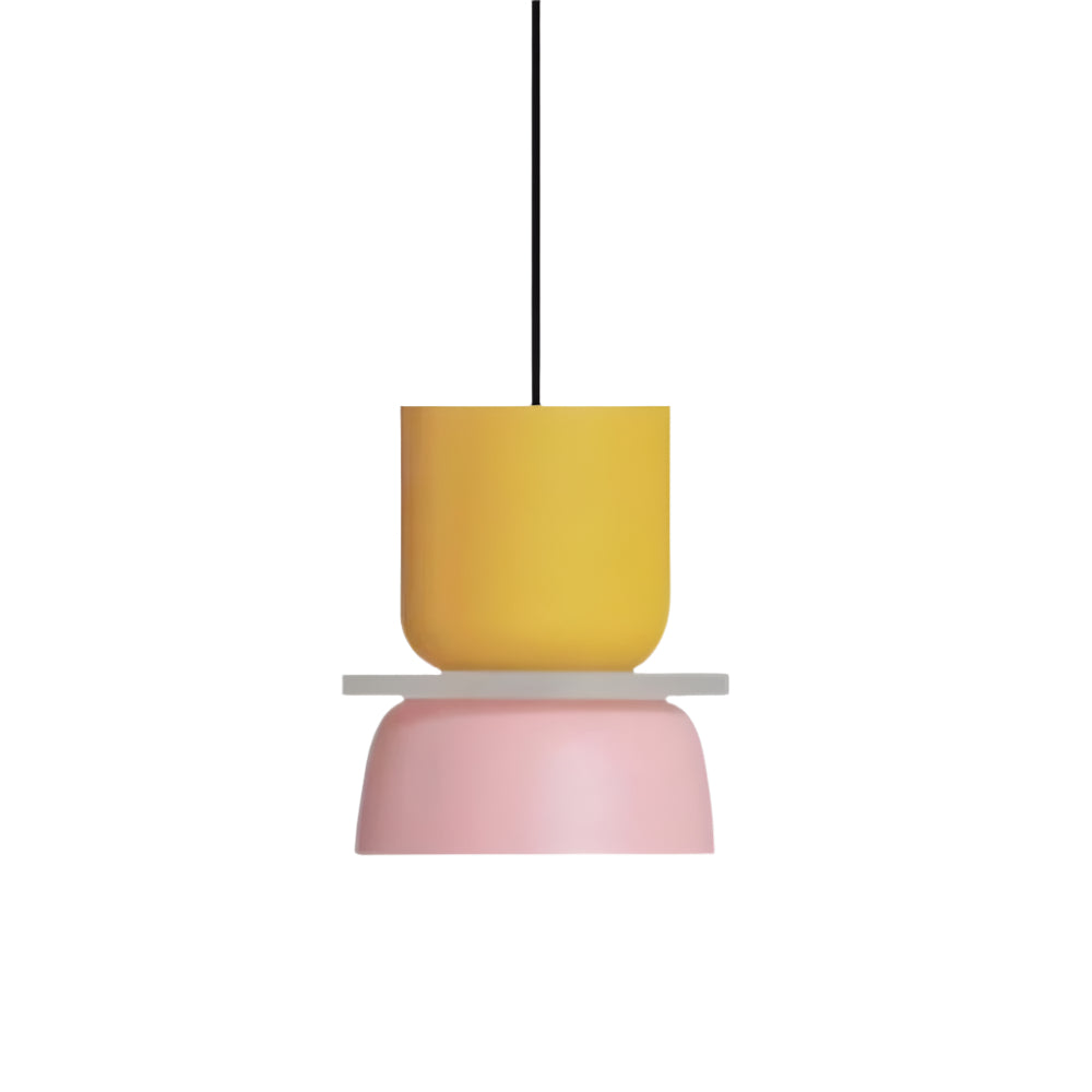 Bowl Shape Pendant Light | Block Colour