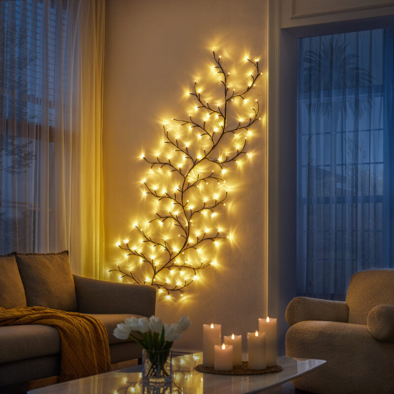 Sparkling Enchanted Tree – Glittering Fairy Light Decoration - Atelier Dubois Paris