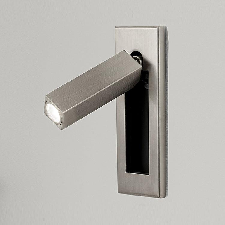 Modern Built-In Bedside Wall Sconce with LED Light