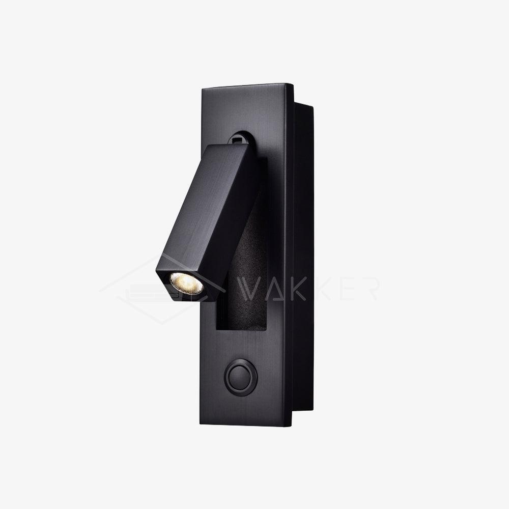 Modern Built-In Bedside Wall Sconce with LED Light