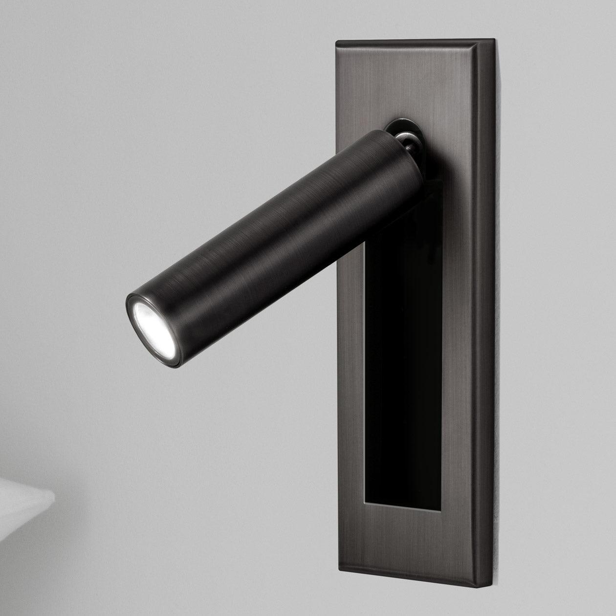 Modern Built-In Bedside Wall Sconce with LED Light
