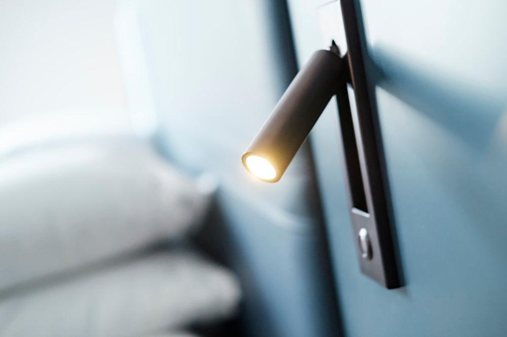 Modern Built-In Bedside Wall Sconce with LED Light