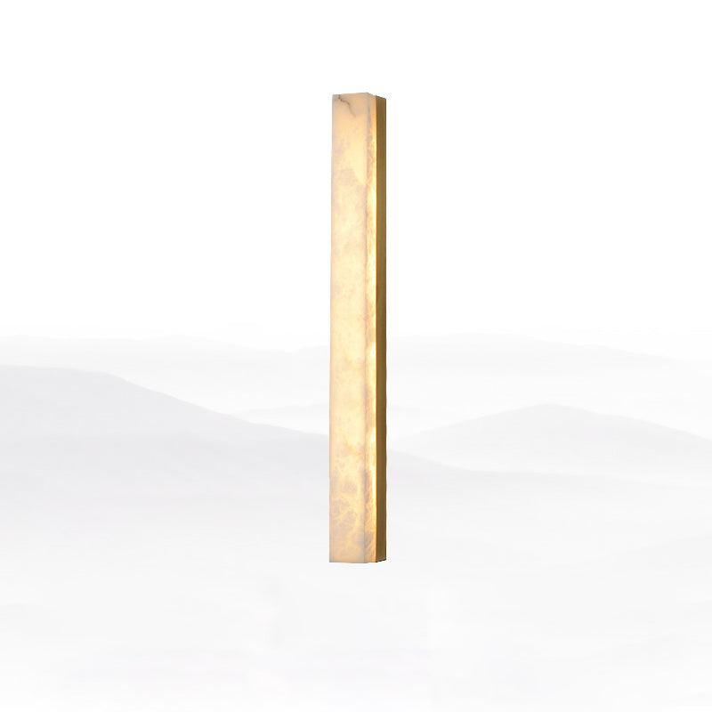 Modern Alabaster Wall Light – Slim Linear Design