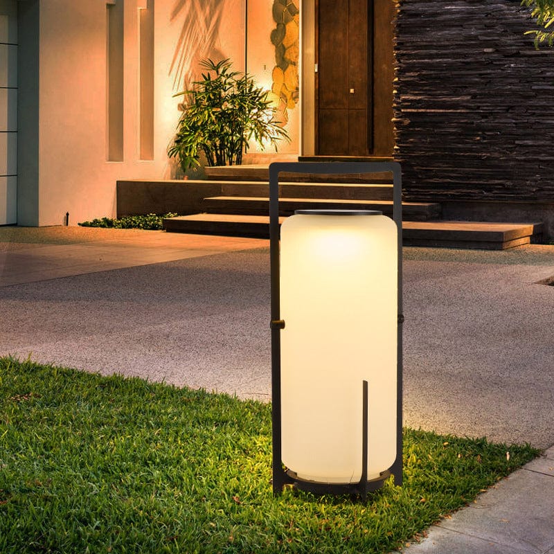 Compact Solar Patio Lamp - Outdoor Lighting