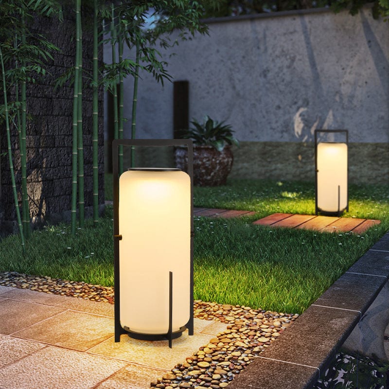 Compact Solar Patio Lamp - Outdoor Lighting