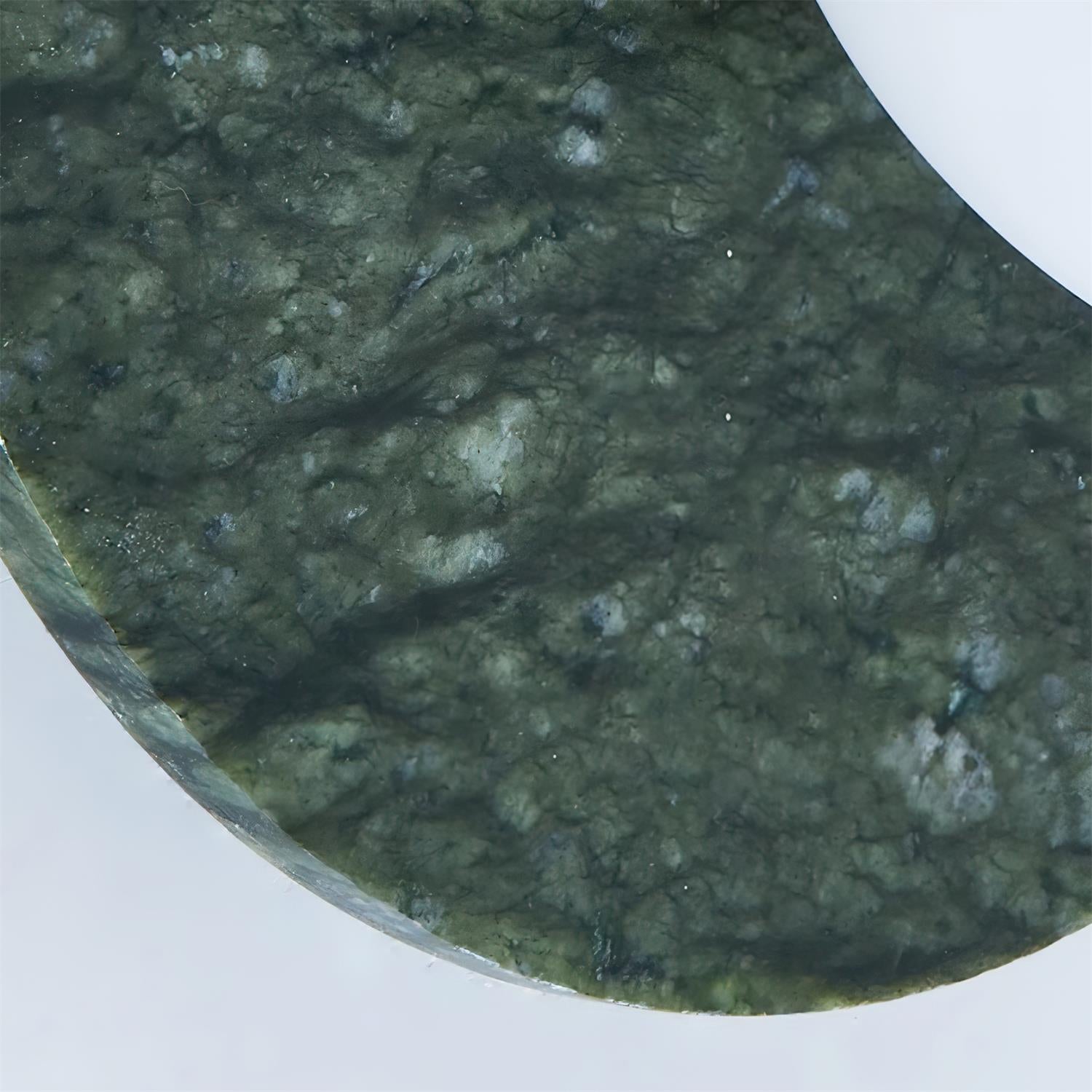 Stylish Green Marble Wall Sconce – Frosted Glass Globe Shade Lamp