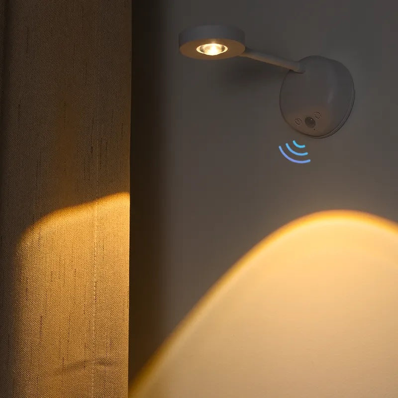 Stylish Wireless Rechargeable Wall Lamp | Double Lamp