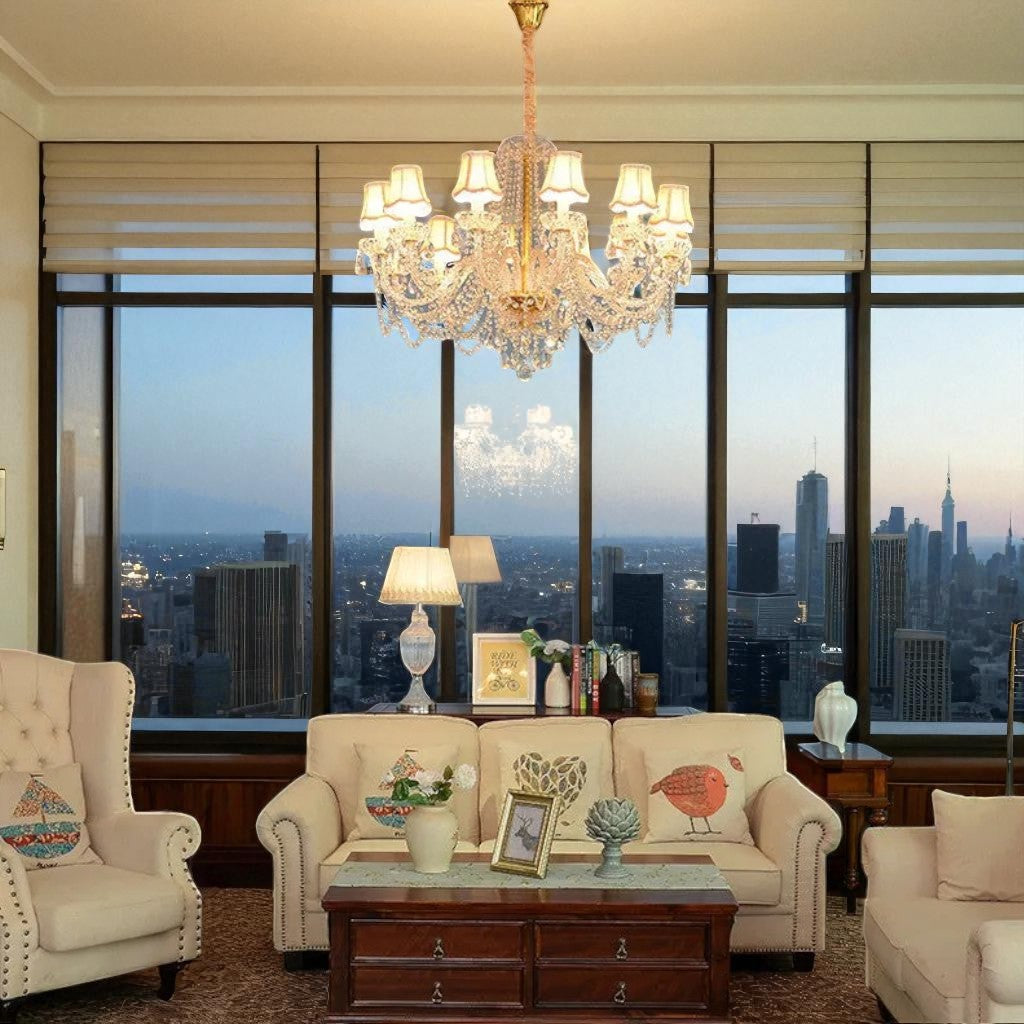 Modern-Classical LED Chandelier - Stylish Lighting Fixture