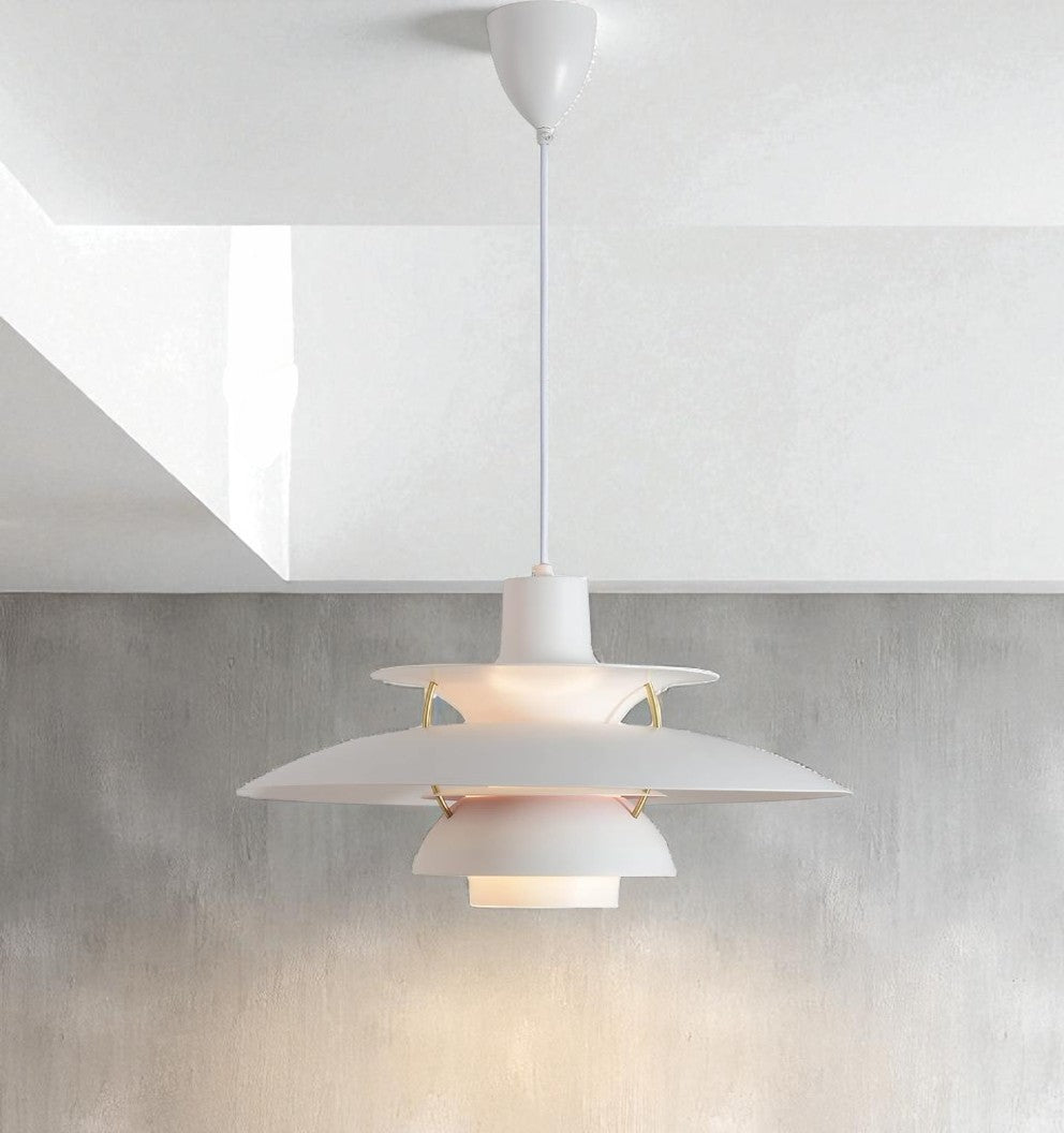 LED Umbrella Pendant Lamp – Adjustable Height LED Light