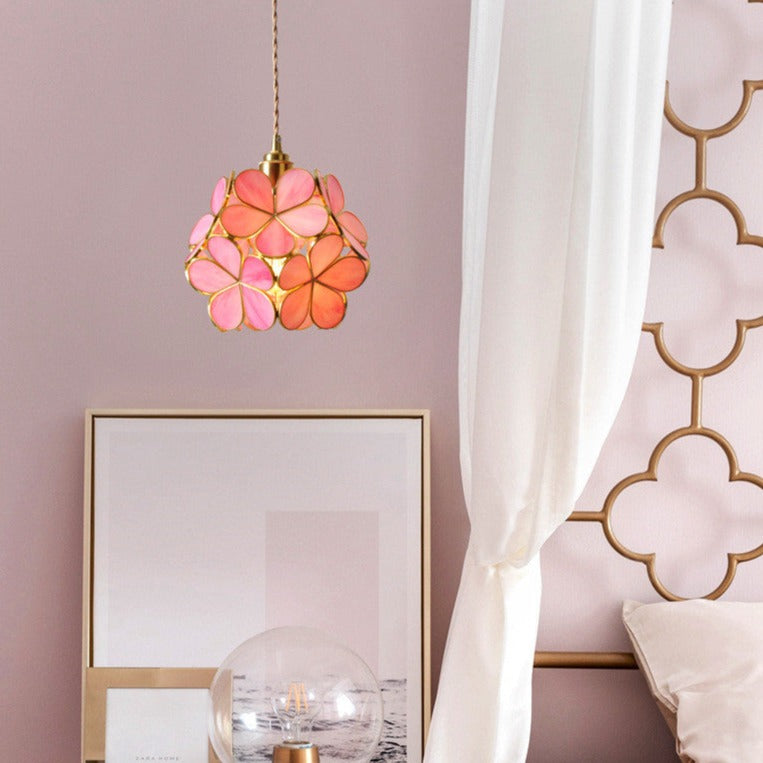 Cozy Floral Pendant light | Glass Petal