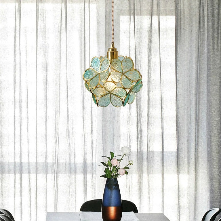 Cozy Floral Pendant light | Glass Petal