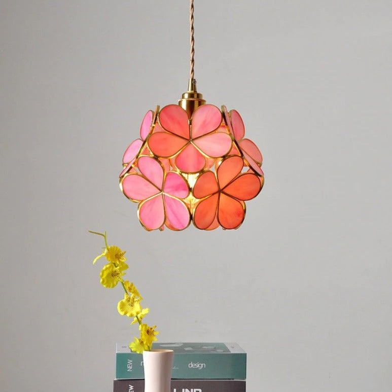 Cozy Floral Pendant light | Glass Petal
