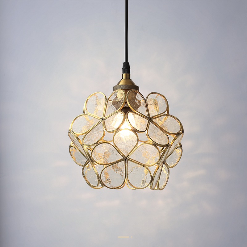 Cozy Floral Pendant light | Glass Petal