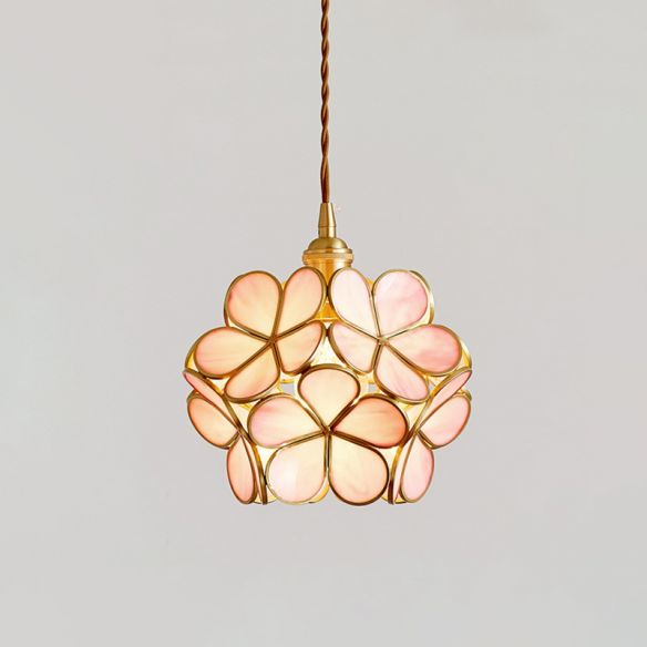 Cozy Floral Pendant light | Glass Petal