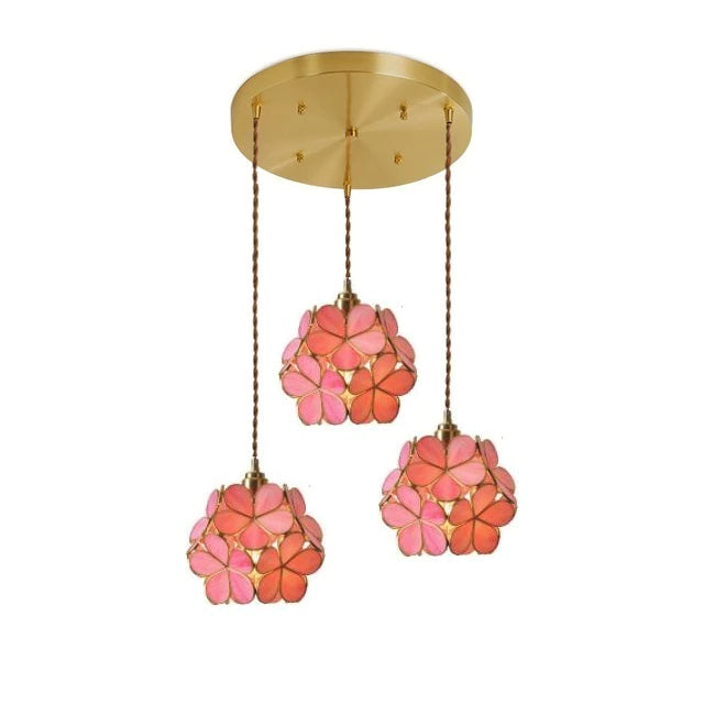 Cozy Floral Pendant light | Glass Petal