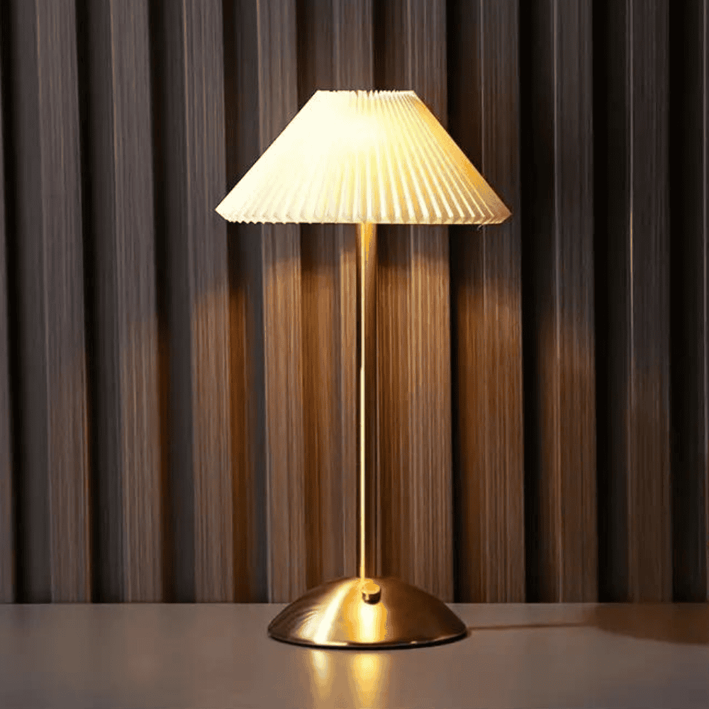 Minimalist Wireless LED Table Lamp – USB Rechargeable & Touch Dimmer