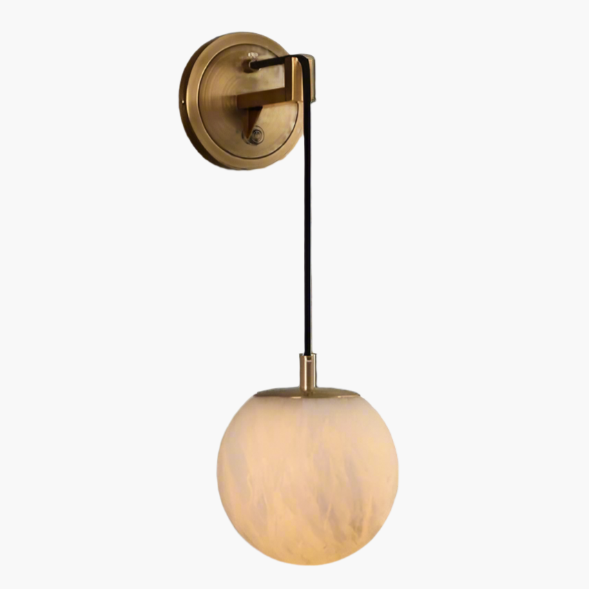 Wall-Mounted Sphere Marble Light | Indoor Lighting