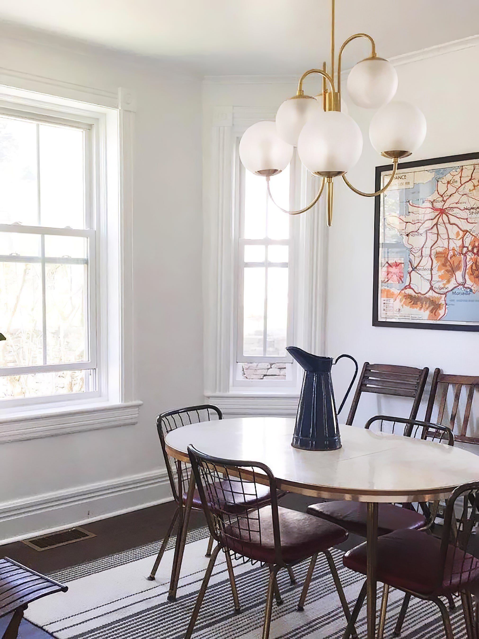 Modern Gooseneck Arm Chandelier – Stylish Pendant Ceiling Lamp