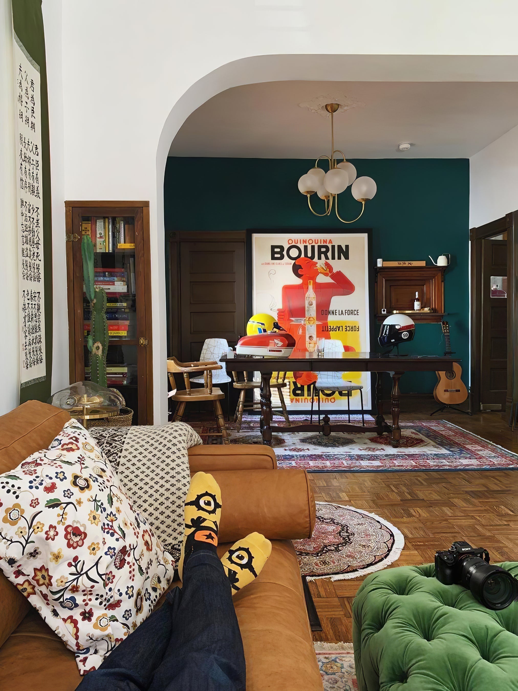 Modern Gooseneck Arm Chandelier – Stylish Pendant Ceiling Lamp