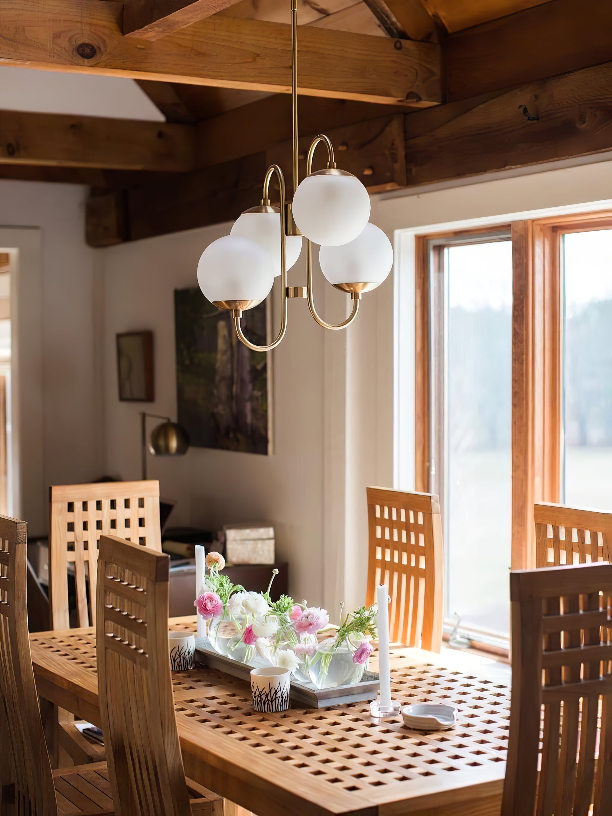 Modern Gooseneck Arm Chandelier – Stylish Pendant Ceiling Lamp