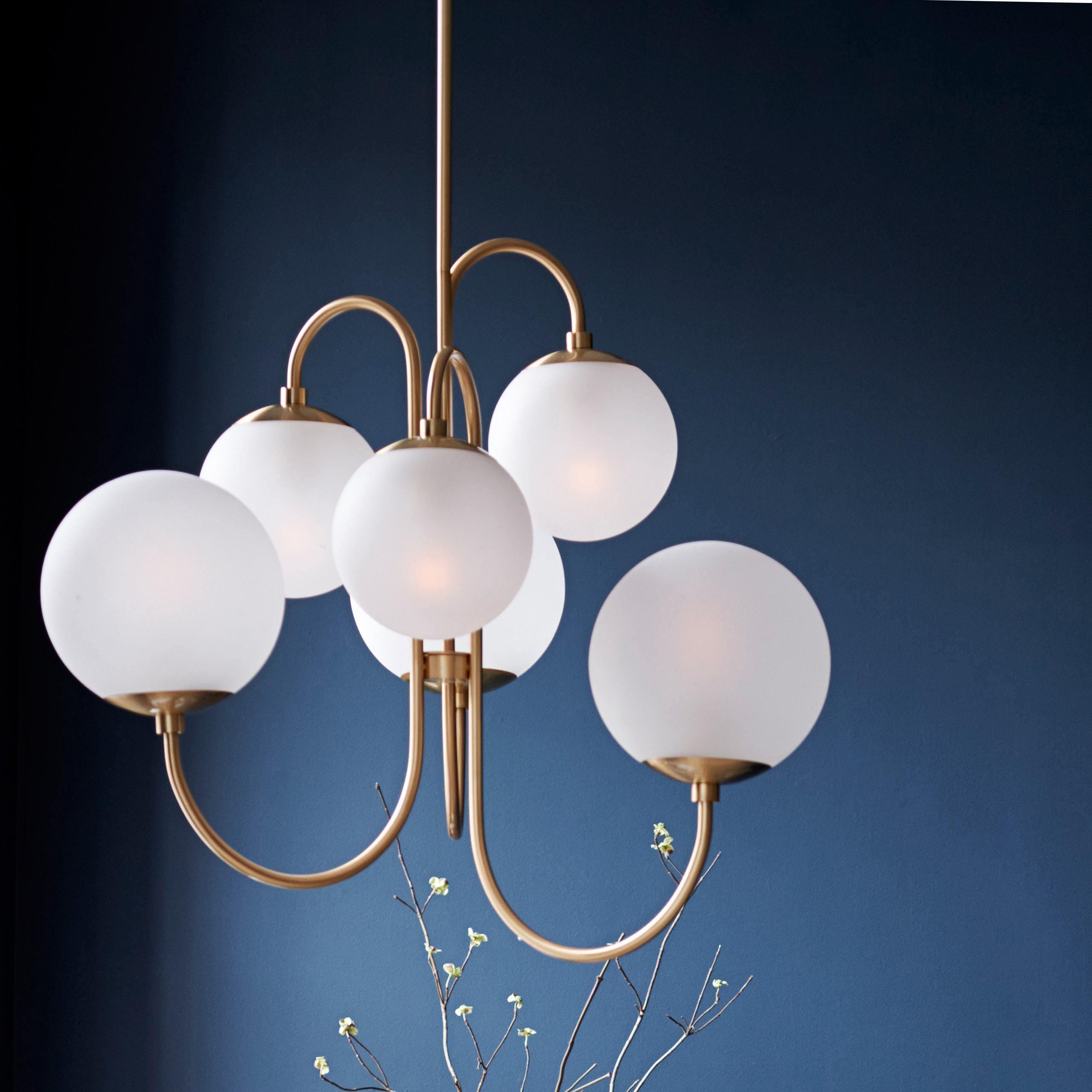 Modern Gooseneck Arm Chandelier – Stylish Pendant Ceiling Lamp