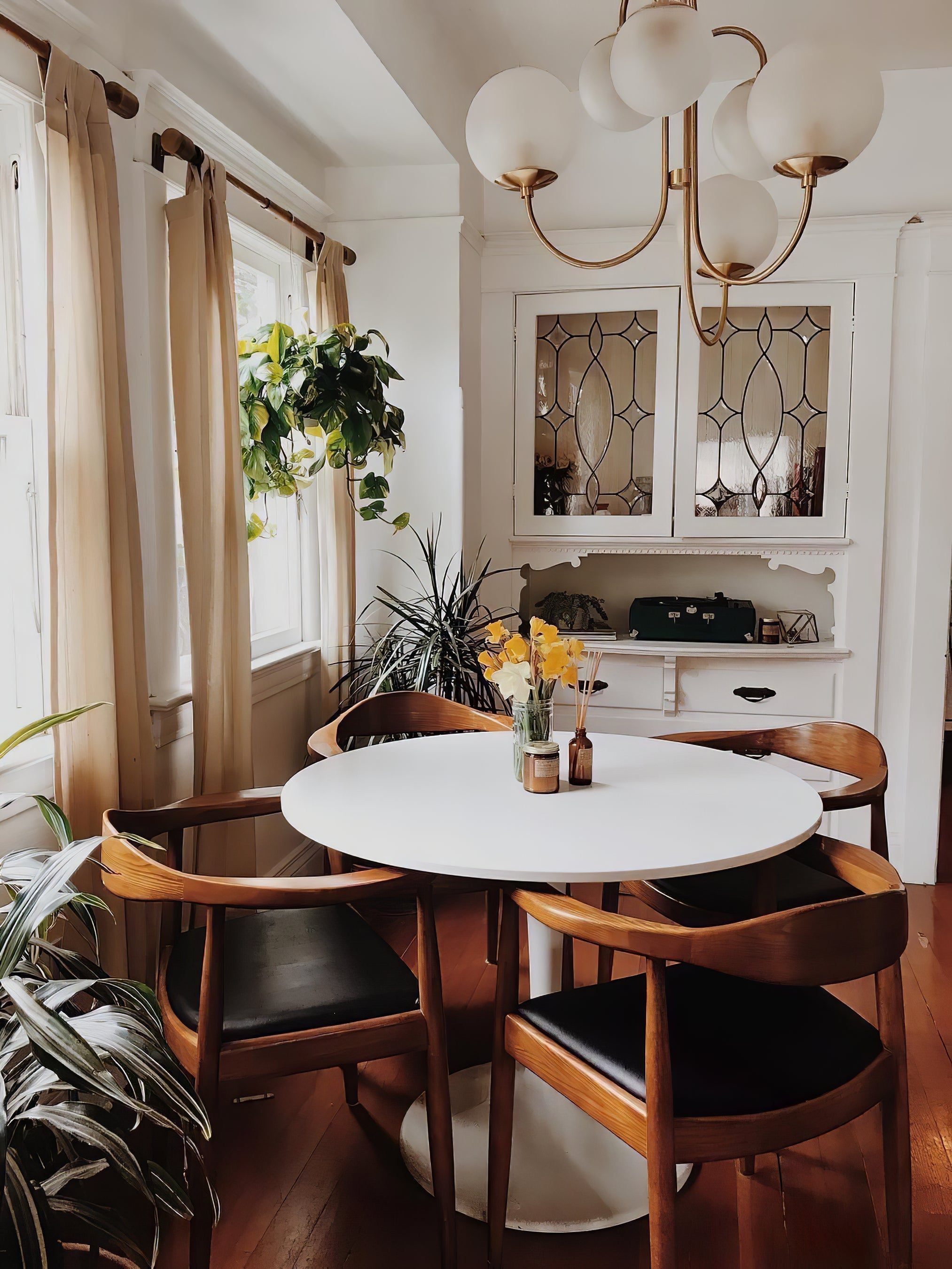 Modern Gooseneck Arm Chandelier – Stylish Pendant Ceiling Lamp