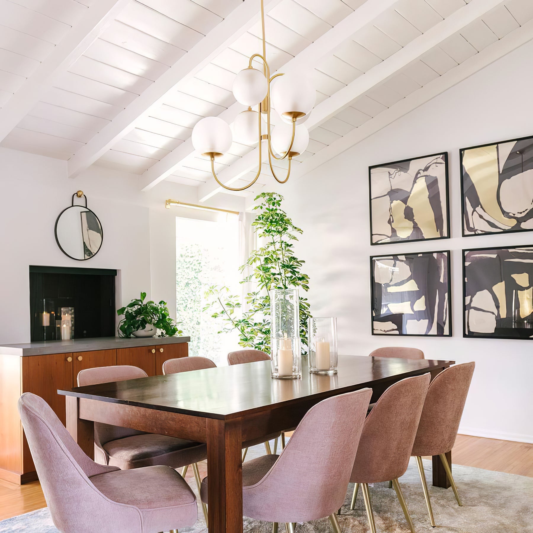 Modern Gooseneck Arm Chandelier – Stylish Pendant Ceiling Lamp