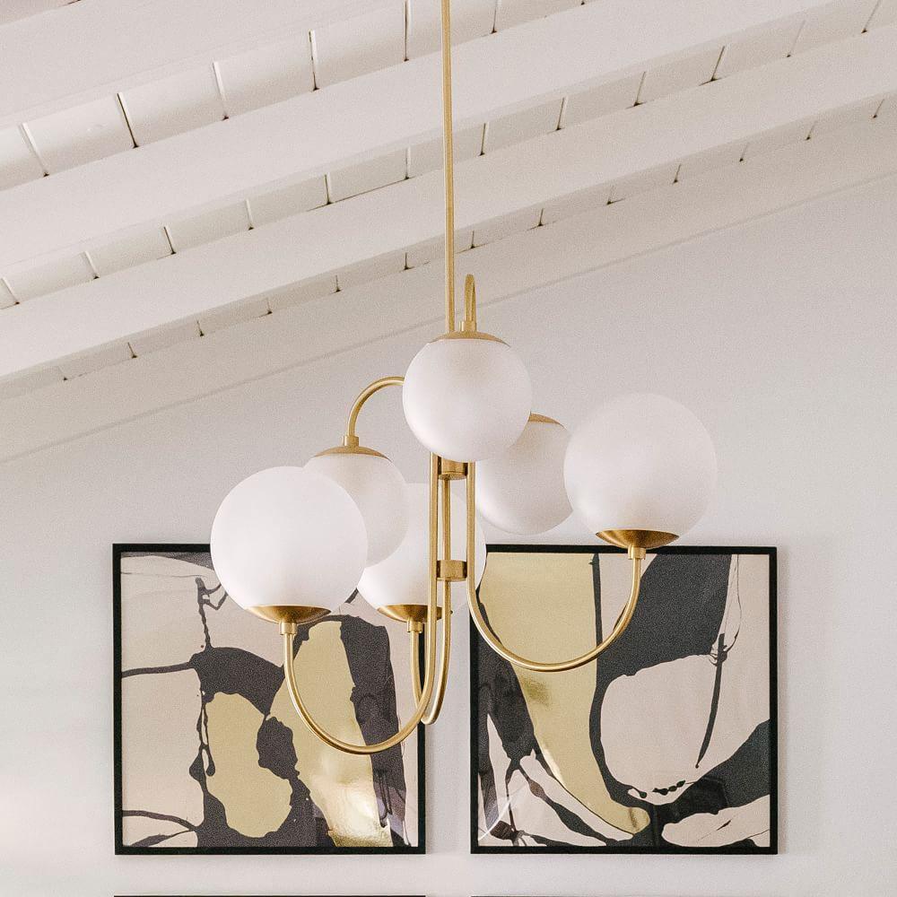 Modern Gooseneck Arm Chandelier – Stylish Pendant Ceiling Lamp