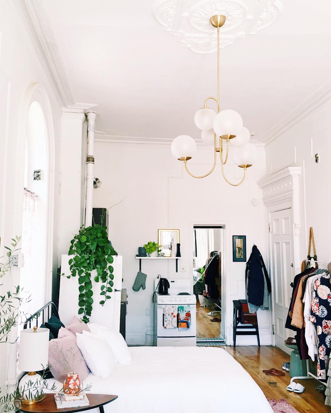 Modern Gooseneck Arm Chandelier – Stylish Pendant Ceiling Lamp