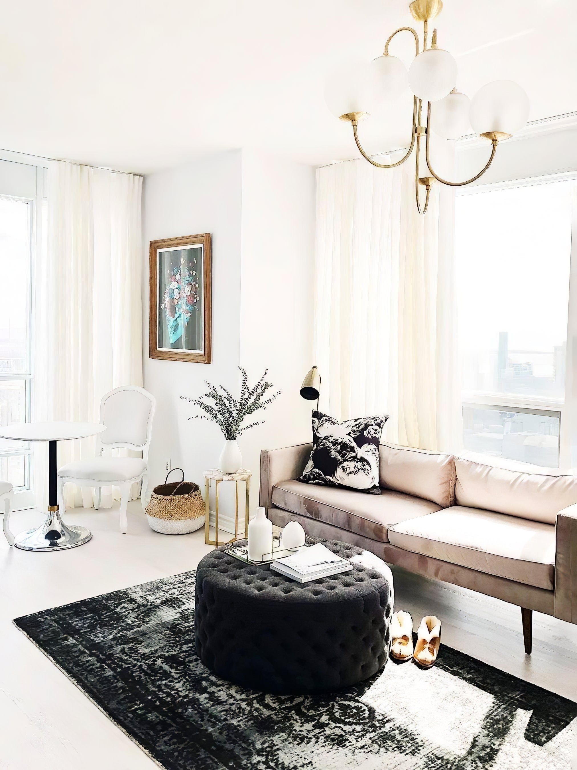 Modern Gooseneck Arm Chandelier – Stylish Pendant Ceiling Lamp