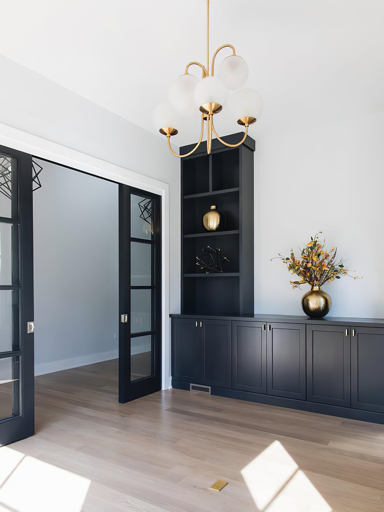 Modern Gooseneck Arm Chandelier – Stylish Pendant Ceiling Lamp