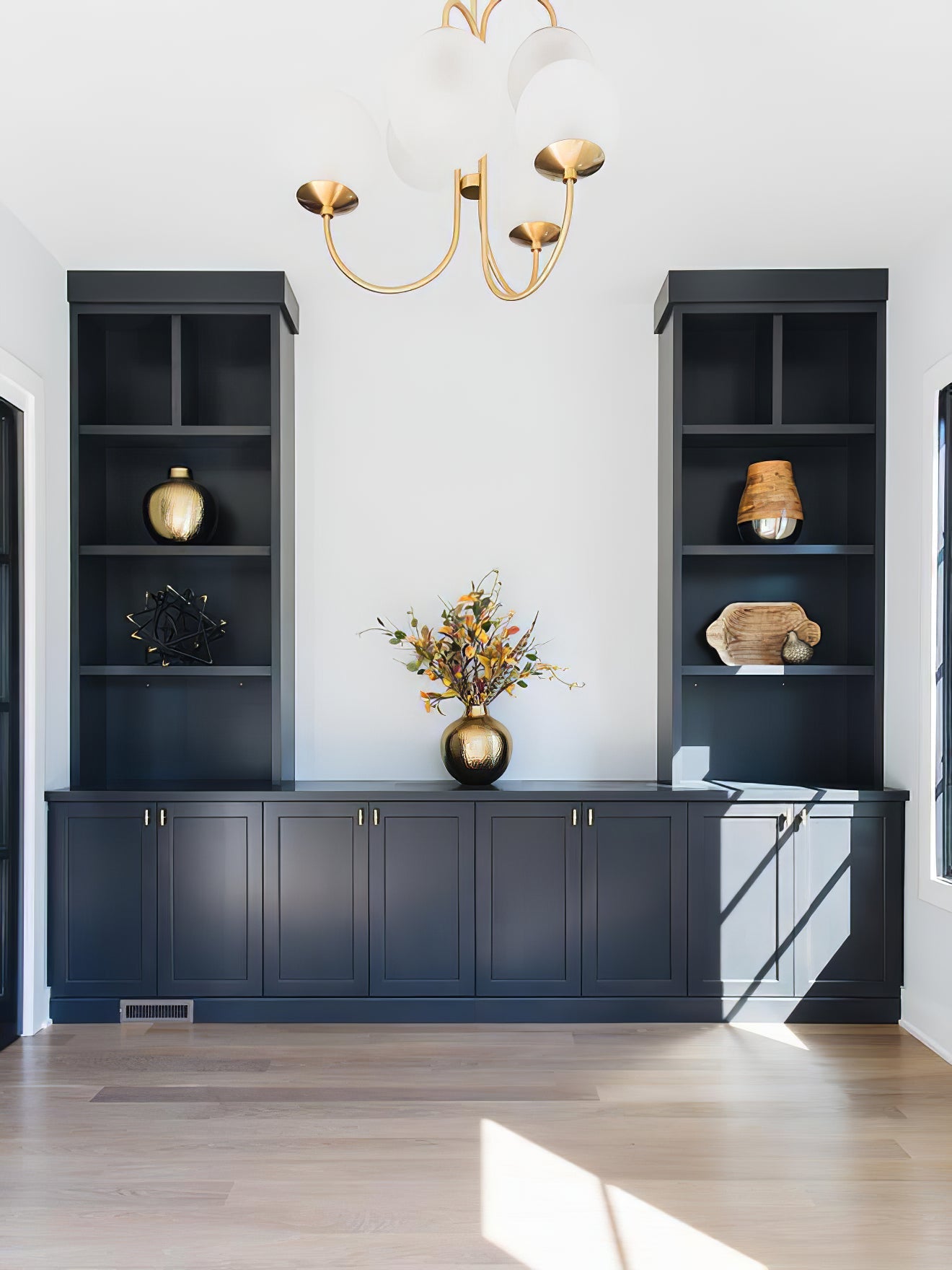 Modern Gooseneck Arm Chandelier – Stylish Pendant Ceiling Lamp