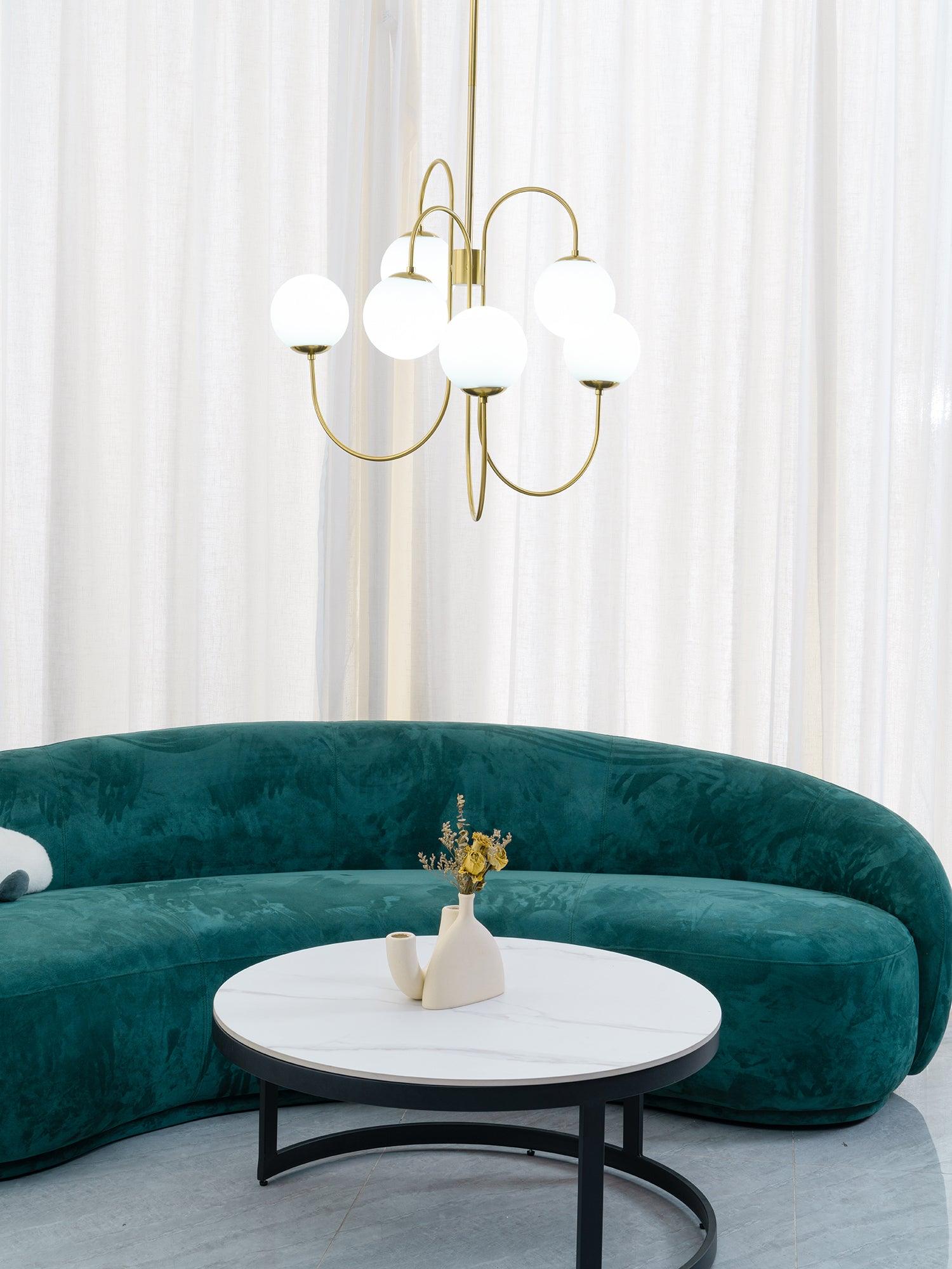 Modern Gooseneck Arm Chandelier – Stylish Pendant Ceiling Lamp