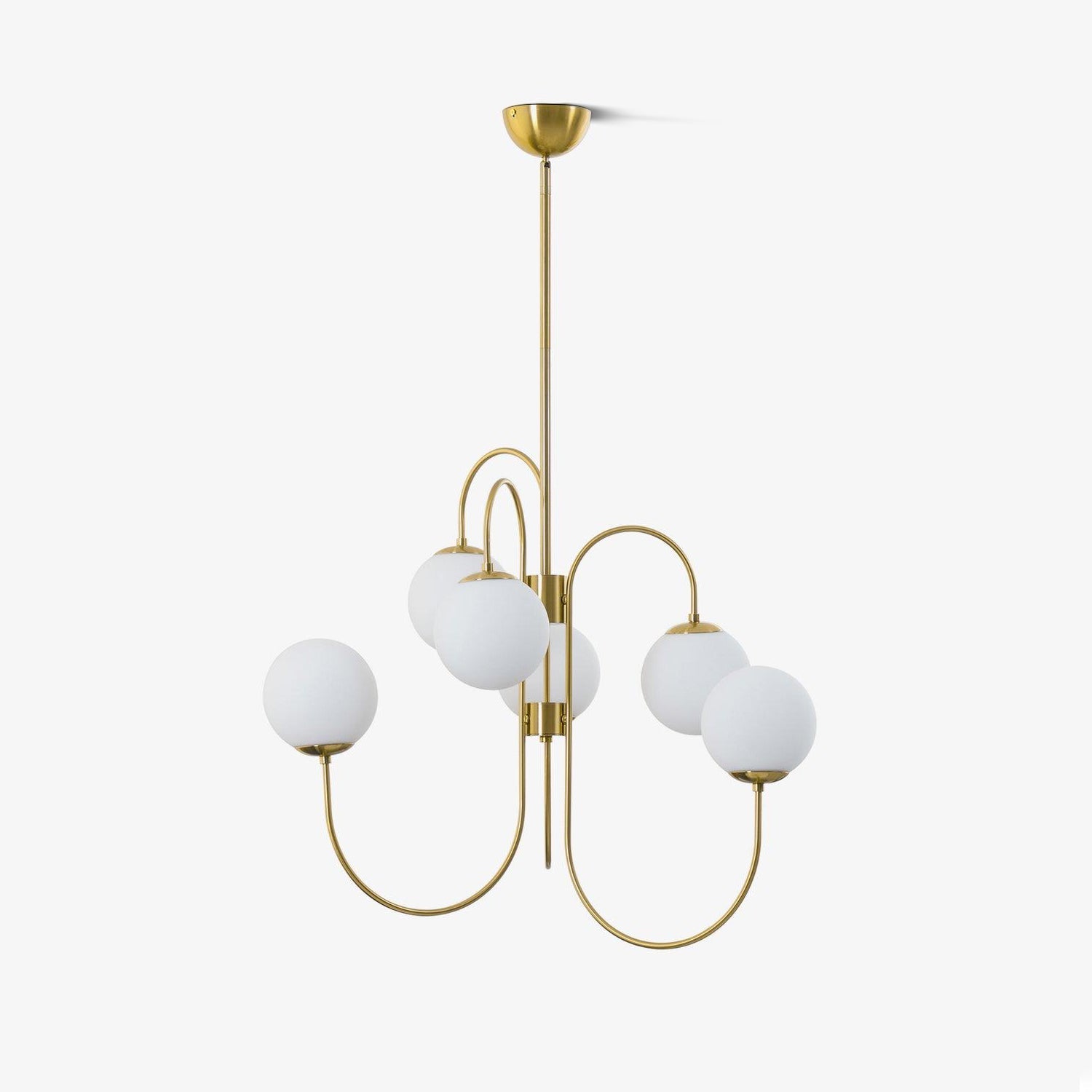 Modern Gooseneck Arm Chandelier – Stylish Pendant Ceiling Lamp