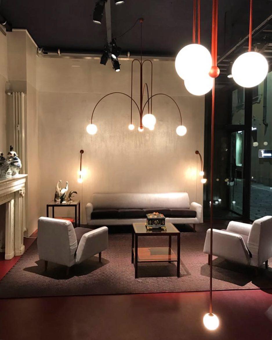 Modern Round Chandelier – G9 LED Suspended Ceiling Light Fixture