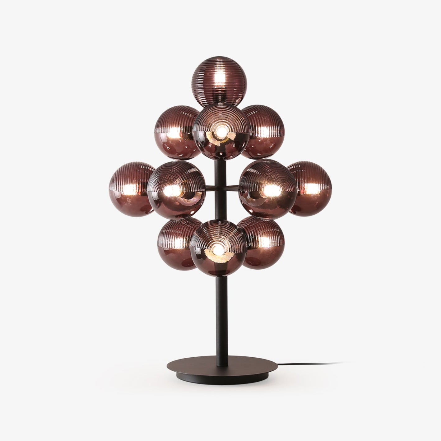 Grapes-Shape Table Lamp | Deep Black Shade