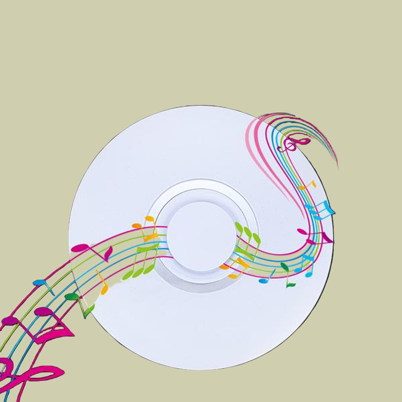 Modern Smart RGB Ceiling Lamp | Bluetooth Speaker Colour-Changing Lamp