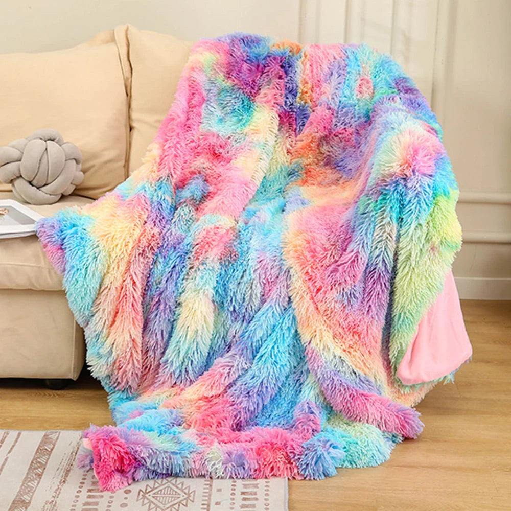 Coral Fleece Throw Blanket | Ultra Plush Texture